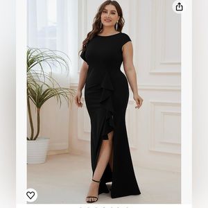 New Size 2XL black dress